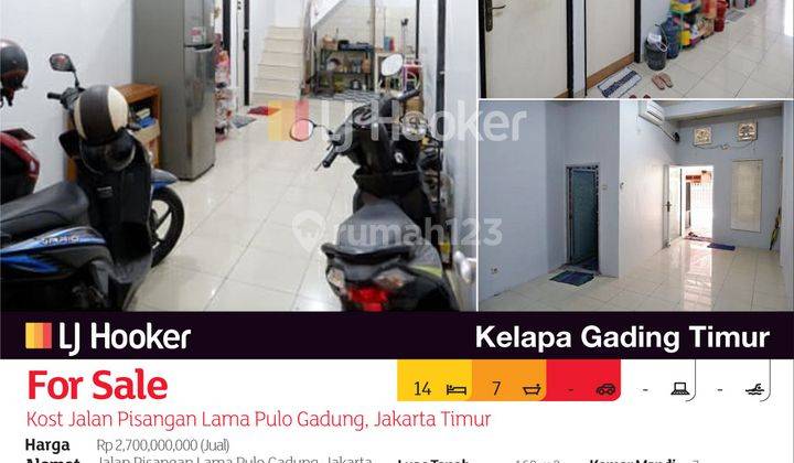 Kost Jalan Pisangan Lama Pulo Gadung, Jakarta Timur 2