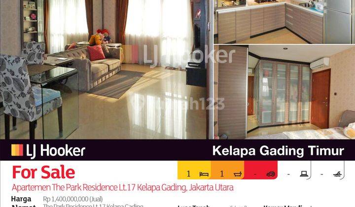 Apartemen The Park Residence Lt.17 Kelapa Gading, Jakarta Utara 2