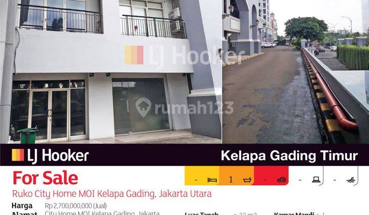 Ruko City Home Moi Kelapa Gading, Jakarta Utara 2