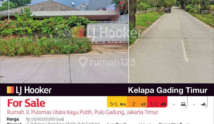 Rumah Jl. Pulomas Utara Kayu Putih, Pulo Gadung, Jakarta Timur 2