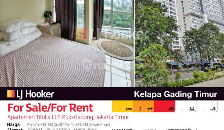 Apartemen Tifolia Lt.5 Pulo Gadung, Jakarta Timur 2