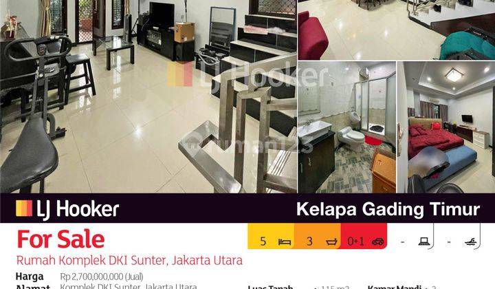 Rumah Komplek Dki Sunter, Jakarta Utara 2