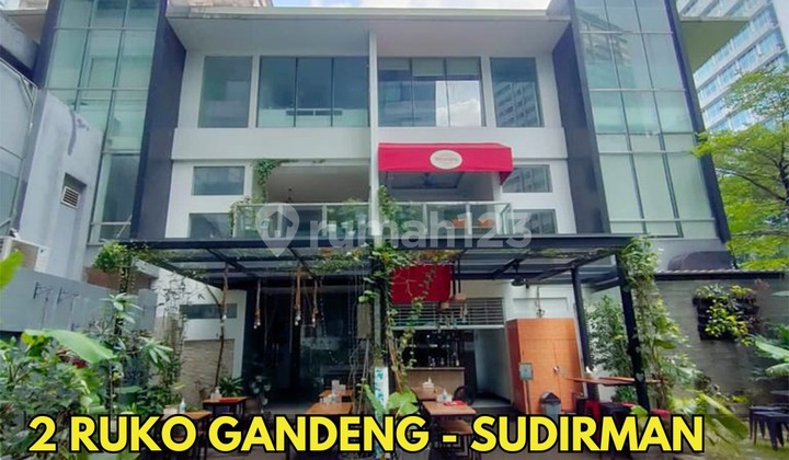 Ruko Gandeng Area Eksklusif Sudirman Jakarta Pusat