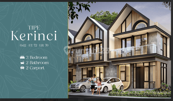 Rumah Baru 2 Lantai di Citra Raya Tangerang Golden Natura 2