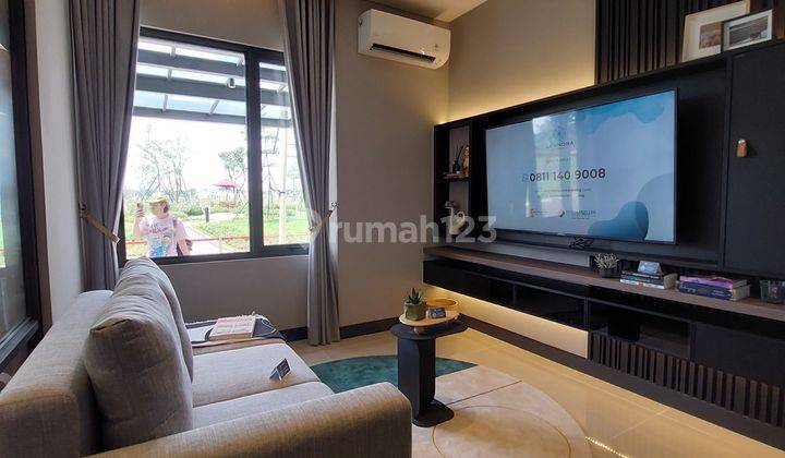 Rumah Siap Huni Dengan Attic Room Leonora Sumarecon Serpong 2