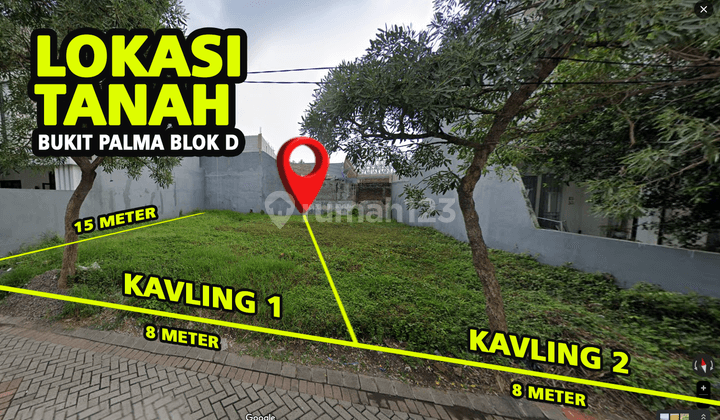 DIJUAL 2 KAVLING JEJER BUKIT PALMA CITRALAND UTARA 1