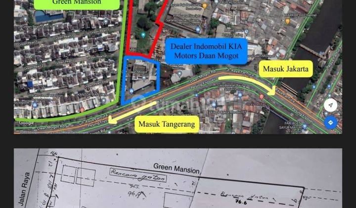 Gudang Di Daan Mogot, Jakarta Barat. Luas 1 ha. 2