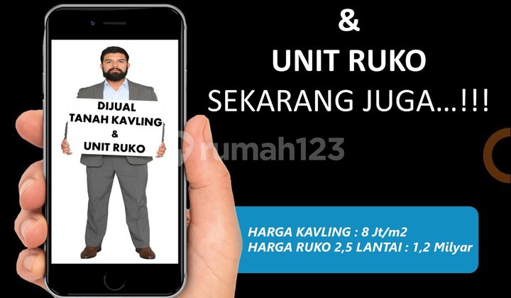 Ruko di Jalan raya Cilangkap Baru SHM lubang buaya strategis  1