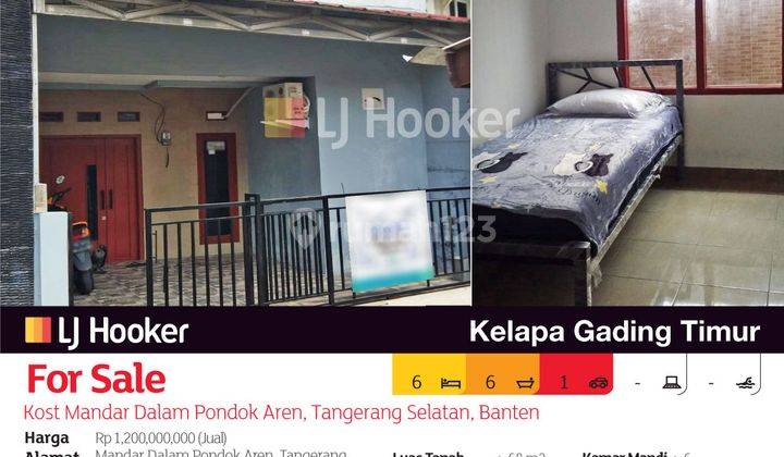 Kost Mandar Dalam Pondok Aren, Tangerang Selatan, Banten 2