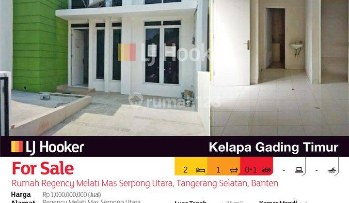 Rumah Regency Melati Mas Serpong Utara, Tangerang Selatan, Banten 2