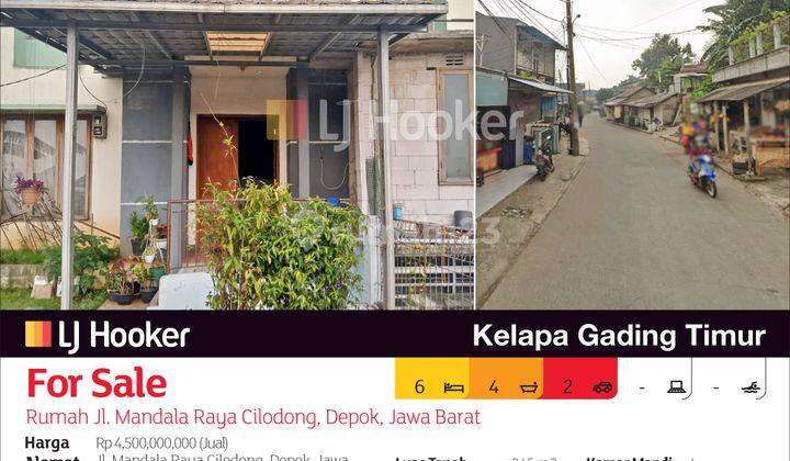 Rumah Jl. Mandala Raya Cilodong, Depok, Jawa Barat 2