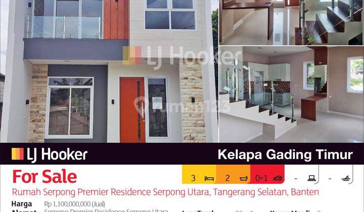 Rumah Serpong Premier Residence Serpong Utara, Tangerang Selatan, Banten 2