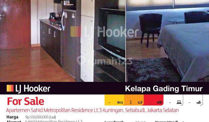 Apartemen Sahid Metropolitan Residence Lt.3 Kuningan, Setiabudi, Jakarta Selatan 2