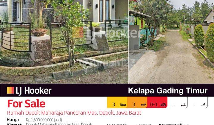 Rumah Depok Maharaja Pancoran Mas, Depok, Jawa Barat 2