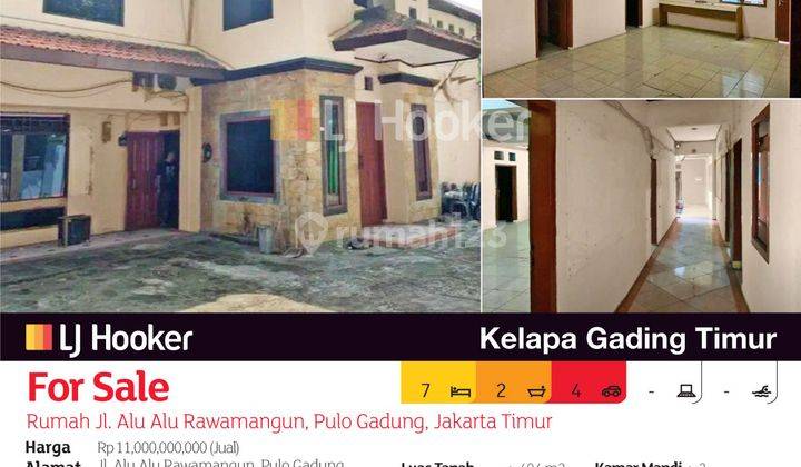 Rumah Jl. Alu Alu Rawamangun, Pulo Gadung, Jakarta Timur 2