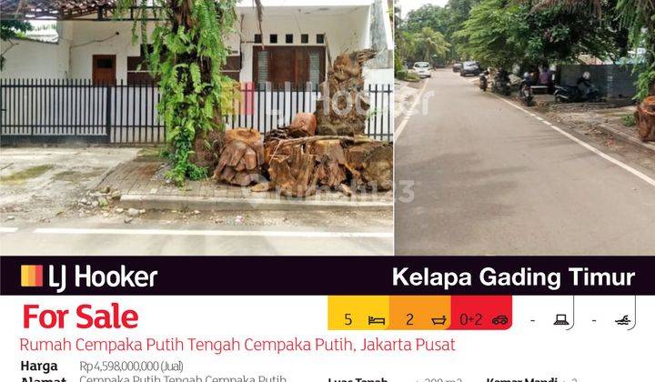 Rumah Cempaka Putih Tengah Cempaka Putih, Jakarta Pusat 2