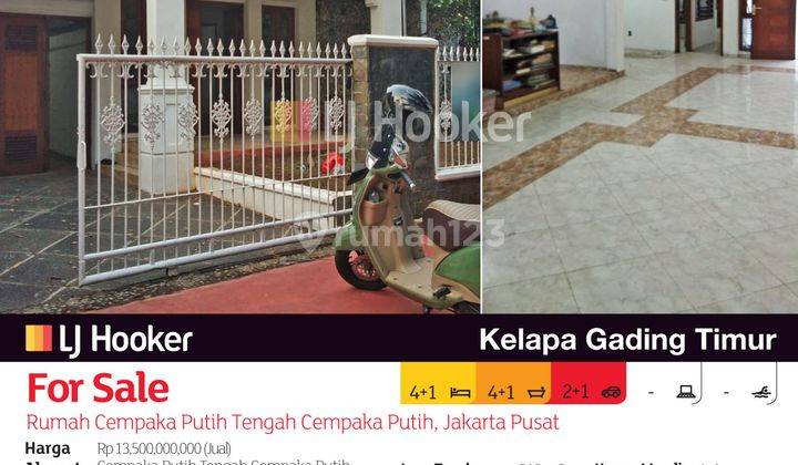 Rumah Cempaka Putih Tengah Cempaka Putih, Jakarta Pusat 2