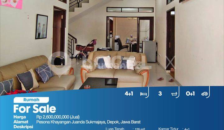 Rumah Pesona Khayangan Juanda Sukmajaya, Depok, Jawa Barat 2
