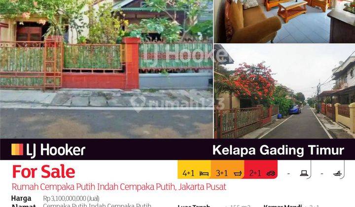 Rumah Cempaka Putih Indah Cempaka Putih, Jakarta Pusat 2