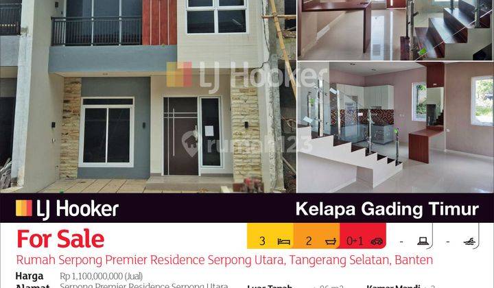 Rumah Serpong Premier Residence Serpong Utara, Tangerang Selatan, Banten 2