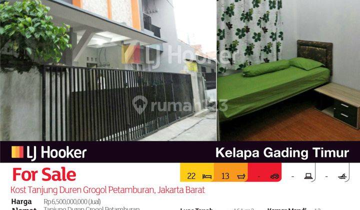 Kost Tanjung Duren Grogol Petamburan, Jakarta Barat 2