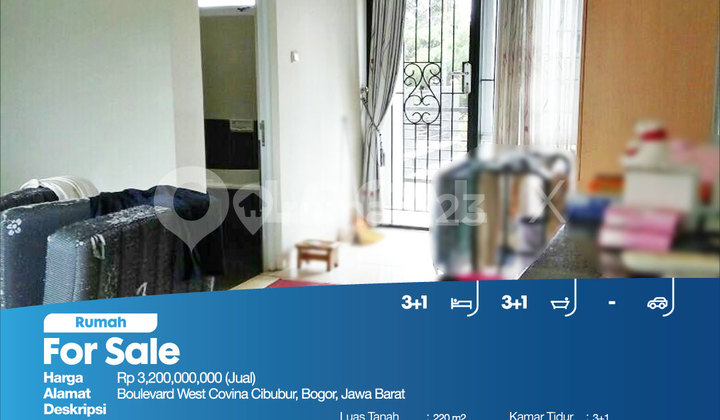 Boulevard West Covina Cibubur House, Bogor, West Java 2