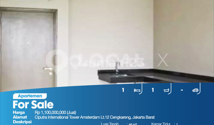 Ciputra International Tower Amsterdam Apartment 12th Floor, Cengkareng, West Jakarta 2