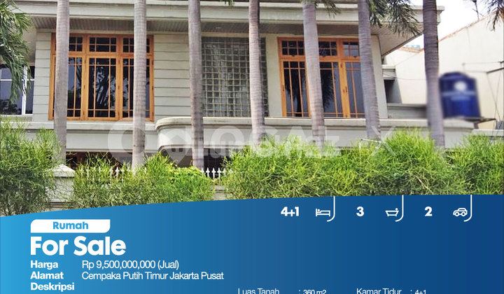 Rumah Cempaka Putih Timur Jakarta Pusat 2