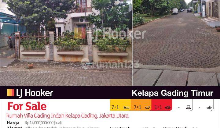 Rumah Villa Gading Indah Kelapa Gading, Jakarta Utara 2