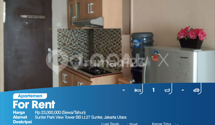 Sunter Park View Tower Bb 27th Floor Apartment, North Jakarta 2