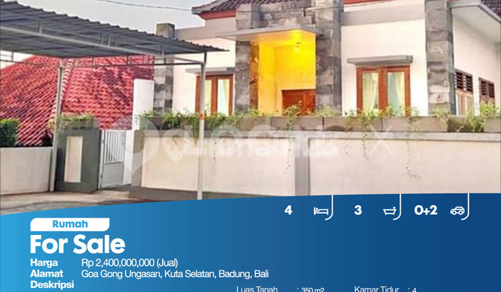 Rumah Goa Gong Ungasan, Kuta Selatan, Badung, Bali 2