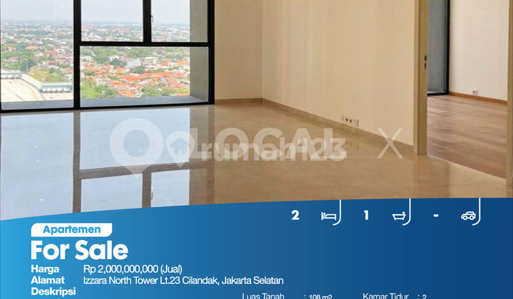 Izzara North Tower 23rd Floor Apartment, Cilandak, South Jakarta 2