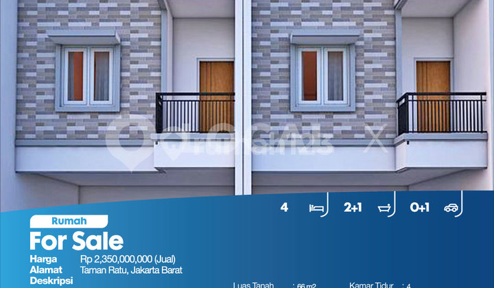 Rumah Taman Ratu, Jakarta Barat 2