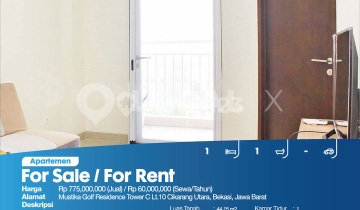 Mustika Golf Residence Tower C, 10th Floor, North Cikarang, Bekasi, West Java 2