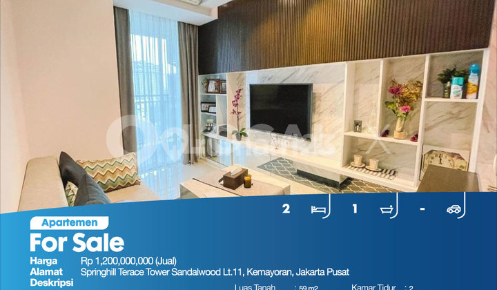 Apartemen Springhill Terace Tower Sandalwood Lt.11, Kemayoran, Jakarta Pusat 2