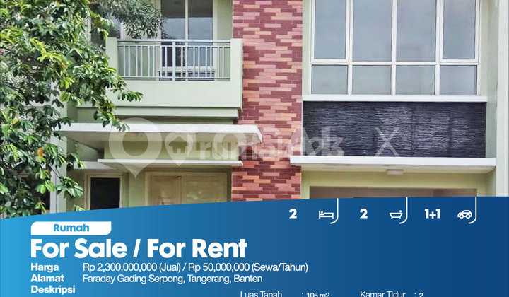 Faraday House Gading Serpong, Tangerang, Banten 2