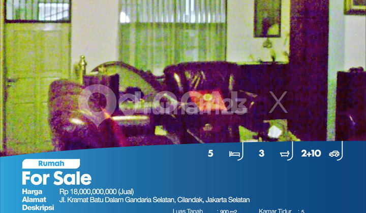 Kramat Batu Dalam House, Gandaria Selatan, Cilandak, South Jakarta 2