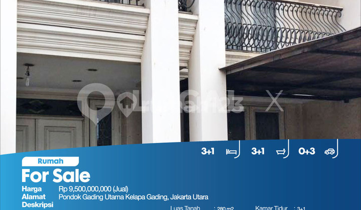 Pondok Gading Utama House, Kelapa Gading, North Jakarta 2
