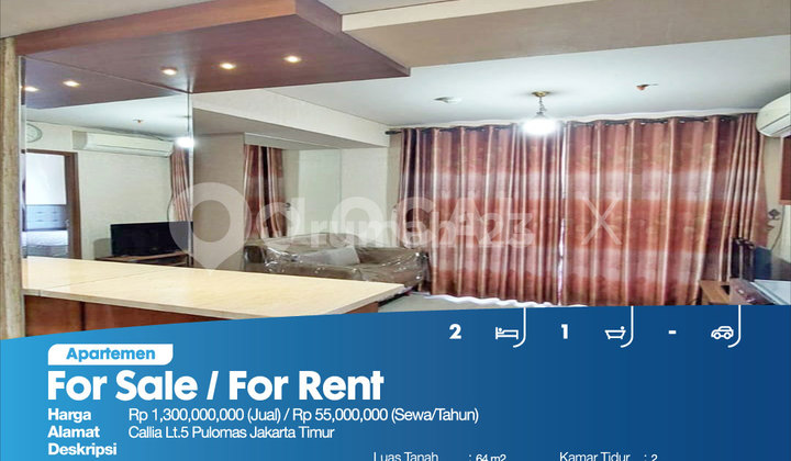 Apartemen Callia Lt.5 Pulomas Jakarta Timur 2