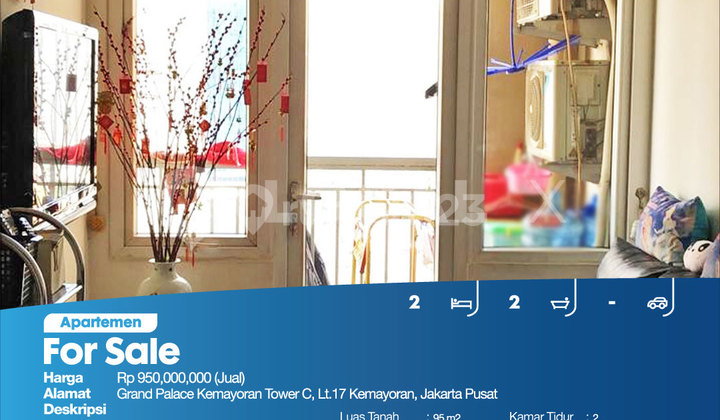 Apartemen Grand Palace Kemayoran Tower C, Lt.17 Kemayoran, Jakarta Pusat 2