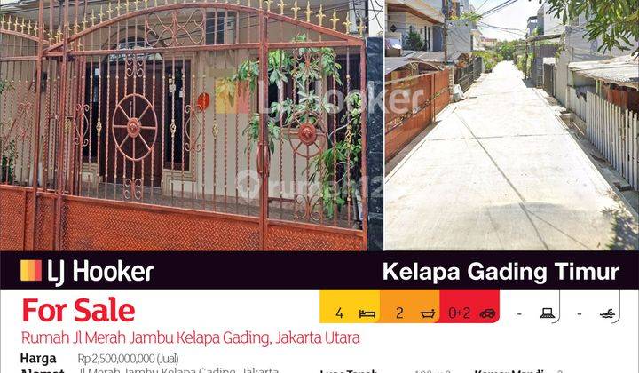 Rumah Jl Merah Jambu Kelapa Gading, Jakarta Utara 2