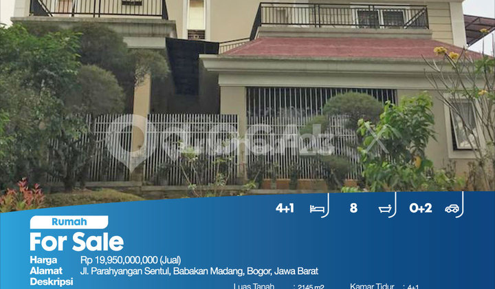 Rumah Jl. Parahyangan Sentul, Babakan Madang, Bogor, Jawa Barat 2