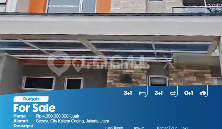 Sedayu City House, Kelapa Gading, North Jakarta 2