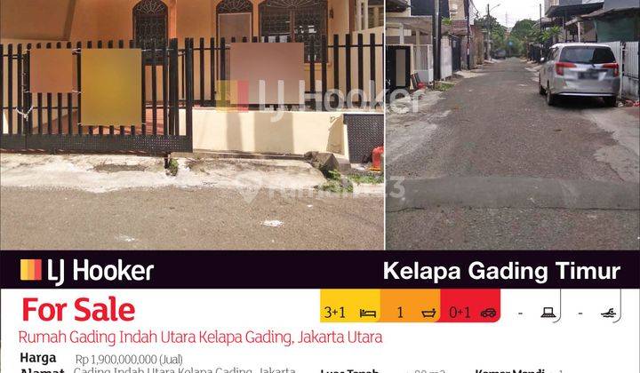 Rumah Gading Indah Utara Kelapa Gading, Jakarta Utara 2