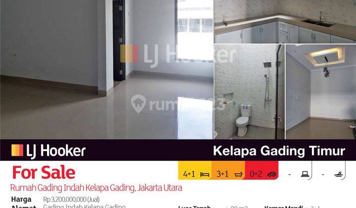 Rumah Jl Gading Indah Kelapa Gading, Jakarta Utara 2