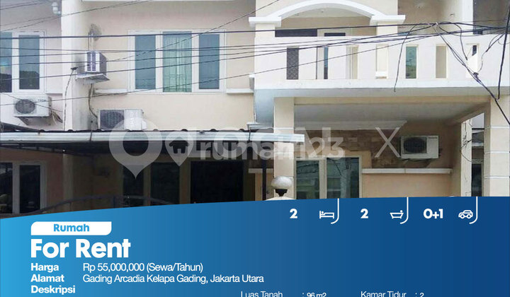 Rumah Gading Arcadia Kelapa Gading, Jakarta Utara 2