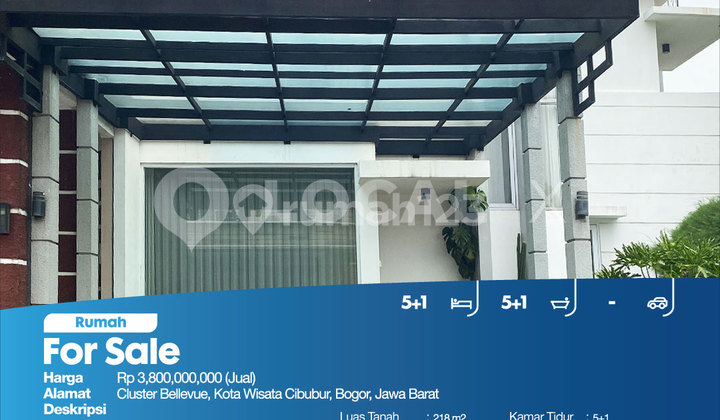Bellevue Cluster House, Cibubur Tourist City, Bogor, West Java 2