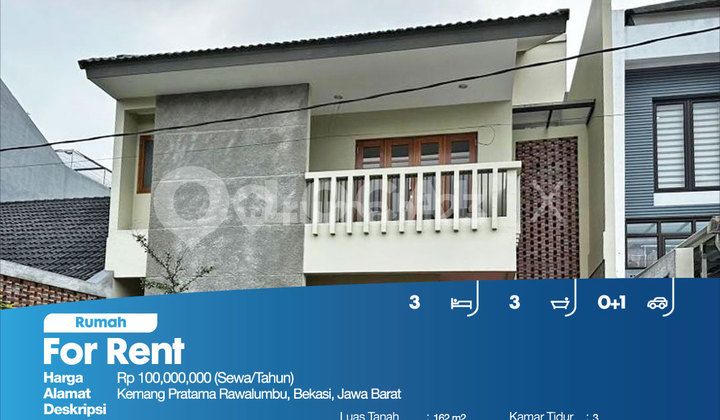 Rumah Kemang Pratama Rawalumbu, Bekasi, Jawa Barat 2