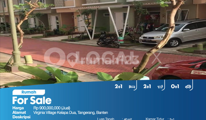 Rumah Virginia Village Kelapa Dua, Tangerang, Banten 2