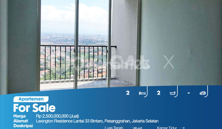 Lexington Residence Apartment 33rd Floor Bintaro, Pesanggrahan, South Jakarta 2